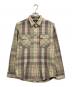 RRL（ダブルアールエル）の古着「コットンチェックシャツ」｜グリーン