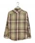 RRL (ダブルアールエル) コットンチェックシャツ グリーン サイズ:M：10000円