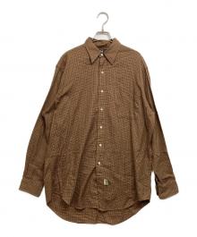 RRL（ダブルアールエル）の古着「ガンクラブチェック シャツ」｜ブラウン