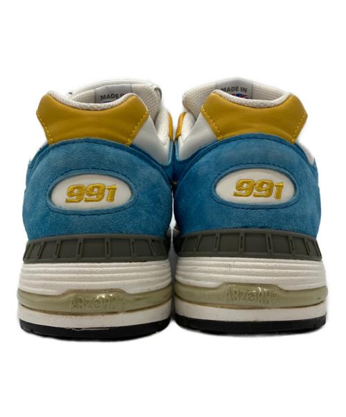 NEW BALANCE（ニューバランス）NEW BALANCE (ニューバランス) SNS (エスエヌエス) M991EF イエロー×ブルー サイズ:US9 / UK8-1/2の古着・服飾アイテム