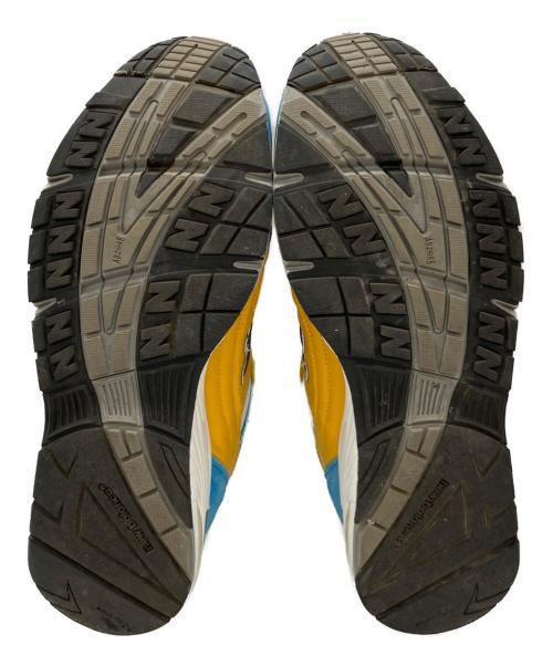 NEW BALANCE（ニューバランス）NEW BALANCE (ニューバランス) SNS (エスエヌエス) M991EF イエロー×ブルー サイズ:US9 / UK8-1/2の古着・服飾アイテム