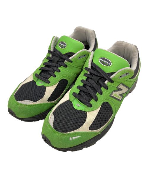 NEW BALANCE（ニューバランス）NEW BALANCE (ニューバランス) 2002Rローカットスニーカー グリーン サイズ:US8.5の古着・服飾アイテム