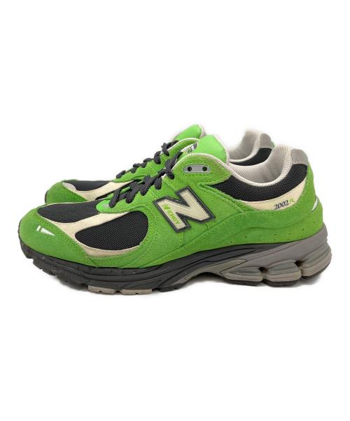 NEW BALANCE（ニューバランス）NEW BALANCE (ニューバランス) 2002Rローカットスニーカー グリーン サイズ:US8.5の古着・服飾アイテム