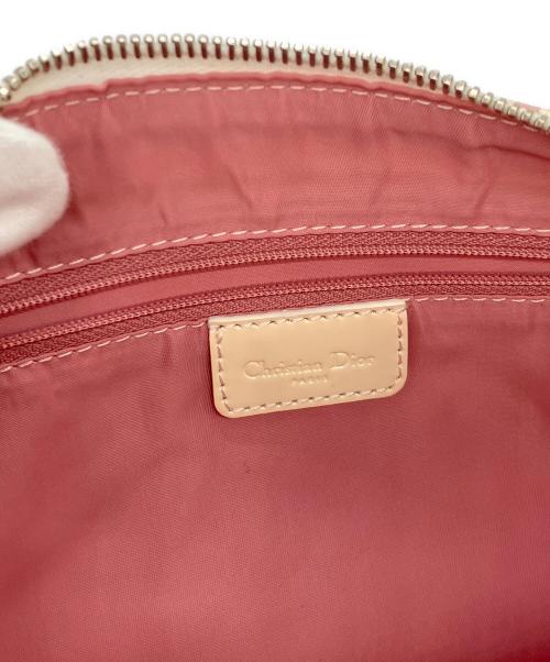 Christian Dior（クリスチャン ディオール）Christian Dior (クリスチャン ディオール) トロッターミニボストンバック ライトピンクの古着・服飾アイテム