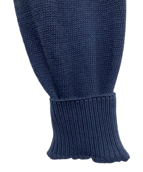 FEDELI（フェデーリ）FEDELI (フェデーリ) スーピマコットンクルーネックニット ネイビー サイズ:48の古着・服飾アイテム