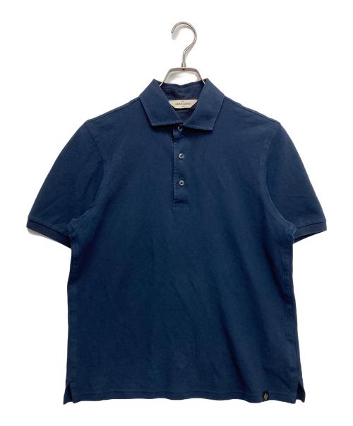 GRAN SASSO（グランサッソ）GRAN SASSO (グランサッソ) ポロシャツ ネイビー サイズ:48の古着・服飾アイテム