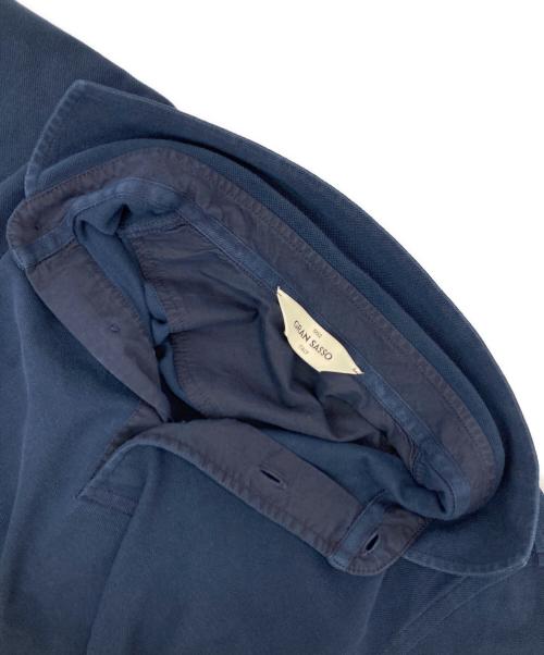 GRAN SASSO（グランサッソ）GRAN SASSO (グランサッソ) ポロシャツ ネイビー サイズ:48の古着・服飾アイテム