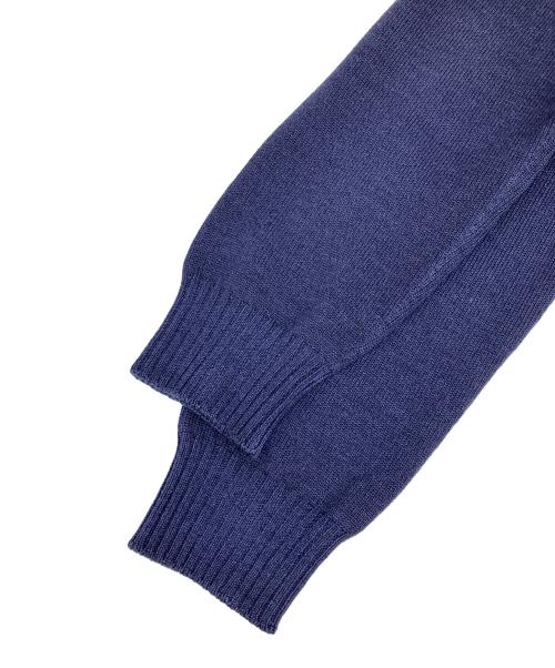 GRAN SASSO（グランサッソ）GRAN SASSO (グランサッソ) ウールクルーネックニット ネイビー サイズ:印字消えの古着・服飾アイテム