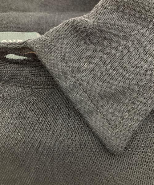 Zanone（ザノーネ）Zanone (ザノーネ) アイスコットンポロシャツ ブラック サイズ:48の古着・服飾アイテム