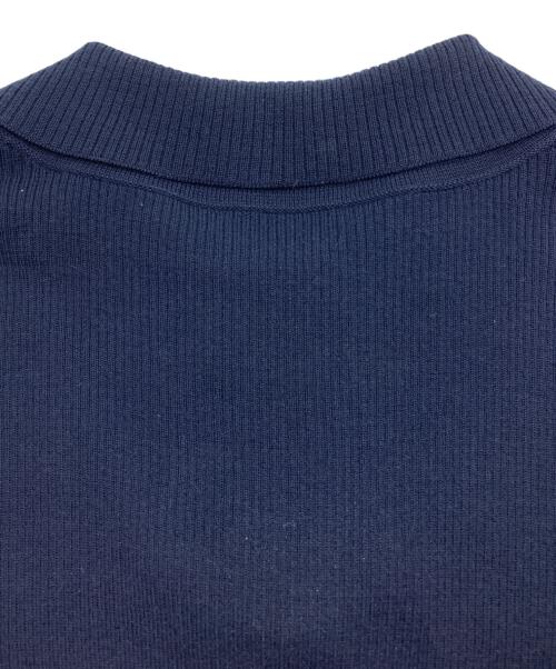 JIL SANDER NAVY（ジルサンダー ネイビー）JIL SANDER NAVY (ジルサンダー ネイビー) アームポケットハーフジップニット ネイビー サイズ:Sの古着・服飾アイテム