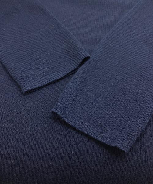 JIL SANDER NAVY（ジルサンダー ネイビー）JIL SANDER NAVY (ジルサンダー ネイビー) アームポケットハーフジップニット ネイビー サイズ:Sの古着・服飾アイテム
