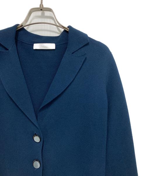 Cruciani（クルチアーニ）CRUCIANI (クルチアーニ) ニットジャケット ネイビー サイズ:40の古着・服飾アイテム