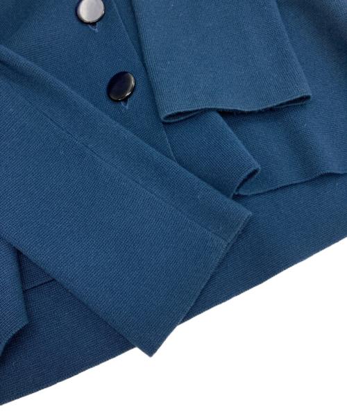 Cruciani（クルチアーニ）CRUCIANI (クルチアーニ) ニットジャケット ネイビー サイズ:40の古着・服飾アイテム