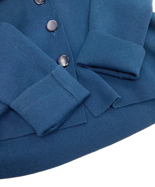 Cruciani（クルチアーニ）CRUCIANI (クルチアーニ) ニットジャケット ネイビー サイズ:40の古着・服飾アイテム