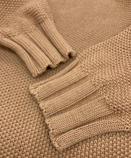 Cruciani（クルチアーニ）Cruciani (クルチアーニ) コットンクルーネックニット ベージュ サイズ:38の古着・服飾アイテム