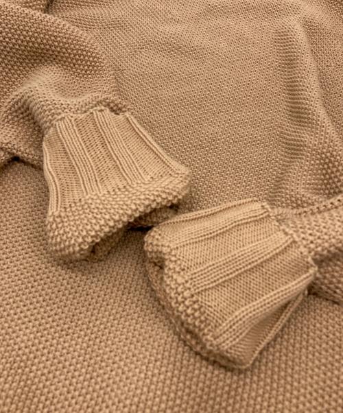 Cruciani（クルチアーニ）Cruciani (クルチアーニ) コットンクルーネックニット ベージュ サイズ:38の古着・服飾アイテム
