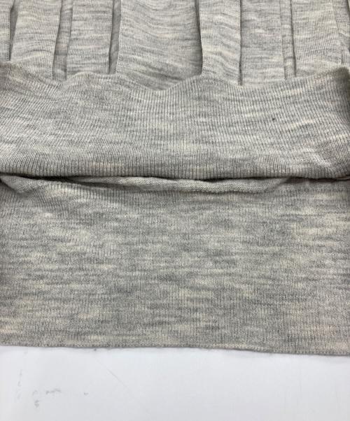 Cruciani（クルチアーニ）CRUCIANI (クルチアーニ) ウールクルーネックニット グレー サイズ:38の古着・服飾アイテム