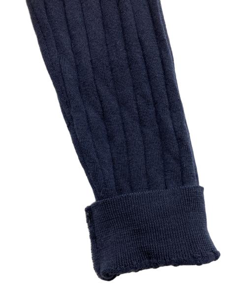 JOHN SMEDLEY（ジョンスメドレー）JOHN SMEDLEY (ジョンスメドレー) ウールニットポロシャツ ネイビー サイズ:Sの古着・服飾アイテム