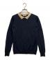 JOHN SMEDLEY（ジョンスメドレー）の古着「ニットポロシャツ」｜ネイビー
