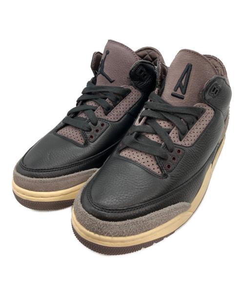 NIKE（ナイキ）NIKE (ナイキ) A Ma Maniere (ア・マ・マニエール) エアジョーダン3 レトロ OG SP ブラック サイズ:US10 未使用品の古着・服飾アイテム