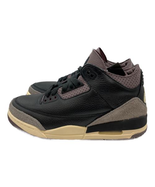NIKE（ナイキ）NIKE (ナイキ) A Ma Maniere (ア・マ・マニエール) エアジョーダン3 レトロ OG SP ブラック サイズ:US10 未使用品の古着・服飾アイテム