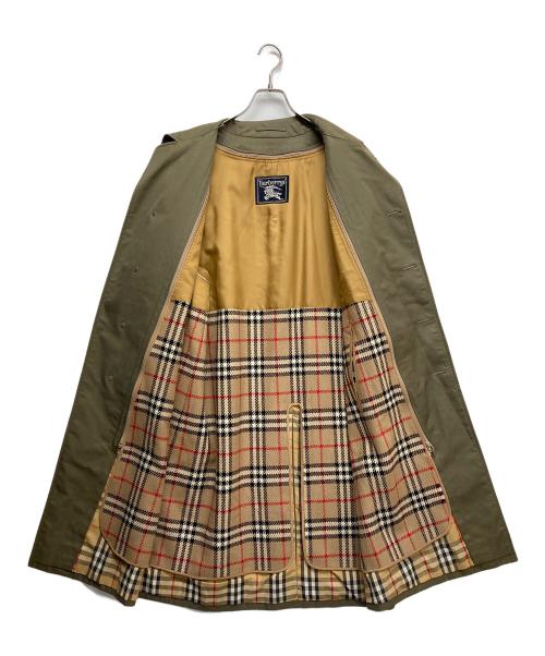 Burberry's（バーバリーズ）Burberry's (バーバリーズ) ノバチェックライナー付ステンカラーコート カーキ サイズ:92-170の古着・服飾アイテム