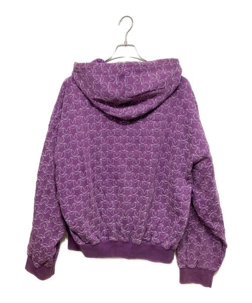 stingwater（スティングウォーター）stingwater (スティングウォーター) ALL STAR ZIP UP HOODIE / ACID PURPLE ACID PURPLE サイズ:Mの古着・服飾アイテム