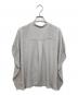 theory luxe (セオリーリュクス) Marvine Jenna Blouse グレー サイズ:size38：12000円