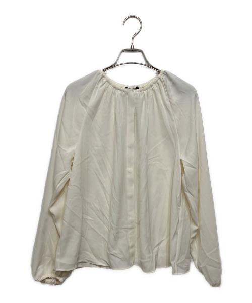 theory（セオリー）theory (セオリー) Prime Georgette Button Front Blouse ホワイト サイズ:P 未使用品の古着・服飾アイテム