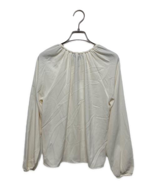 theory（セオリー）theory (セオリー) Prime Georgette Button Front Blouse ホワイト サイズ:P 未使用品の古着・服飾アイテム