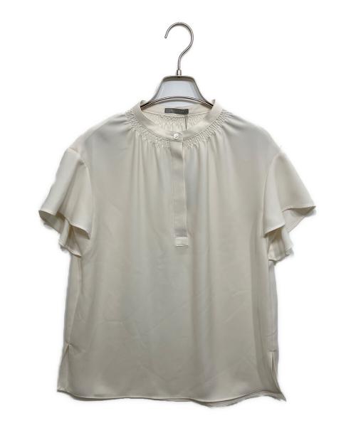 theory luxe（セオリーリュクス）theory luxe (セオリーリュクス) Marvine Iana Blouse ホワイト サイズ:38 未使用品の古着・服飾アイテム