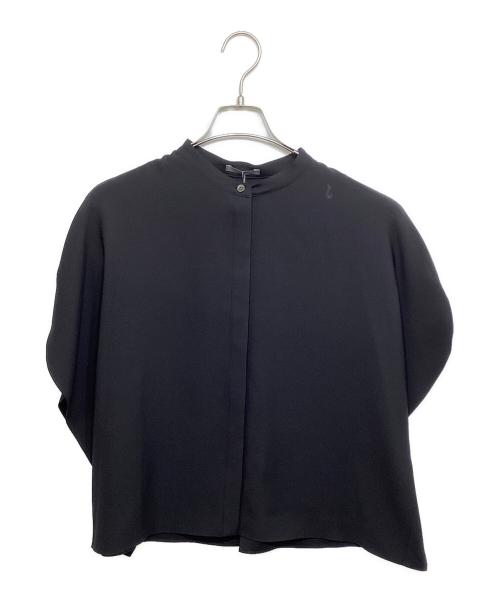 theory luxe（セオリーリュクス）theory luxe (セオリーリュクス) Marvine Jenna Blouse ブラック サイズ:38の古着・服飾アイテム