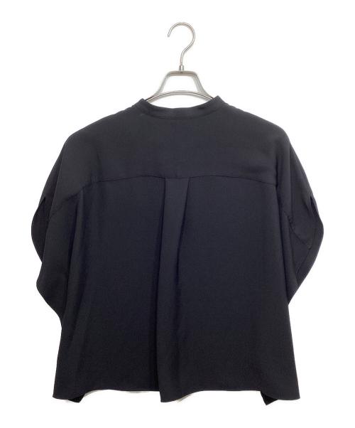 theory luxe（セオリーリュクス）theory luxe (セオリーリュクス) Marvine Jenna Blouse ブラック サイズ:38の古着・服飾アイテム