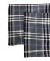 中古・古着 BURBERRY BLUE LABEL (バーバリー ブルー レーベル) モヘヤ混チェックフレアパンツ グレー サイズ:38：5000円
