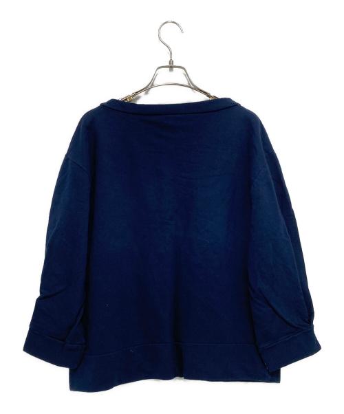 DRIES VAN NOTEN（ドリスヴァンノッテン）DRIES VAN NOTEN (ドリスヴァンノッテン) クルーネックスウェット ネイビー サイズ:Sの古着・服飾アイテム
