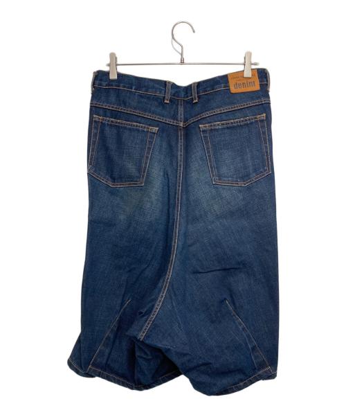 JUNYA WATANABE COMME des GARCONS（(ジュンヤワタナベ コムデギャルソン）JUNYA WATANABE COMME des GARCONS ((ジュンヤワタナベ コムデギャルソン) デニムサルエルパンツ インディゴ サイズ:Mの古着・服飾アイテム