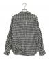 BLACK COMME des GARCONS (ブラックコムデギャルソン) 丸襟ギンガムチェックシャツ ブラック×ホワイト サイズ:S：8000円