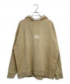 WIND AND SEA×Ameriウィンダンシー×アメリ）の古着「コラボロゴパーカー」｜ベージュ