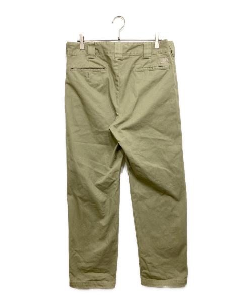 Dickies（ディッキーズ）Dickies (ディッキーズ) OUTERKNOWN (アウターノーン) RHC Ron Herman (アールエイチシー ロンハーマン) 別注コットン チノ パンツ カーキ サイズ:36の古着・服飾アイテム