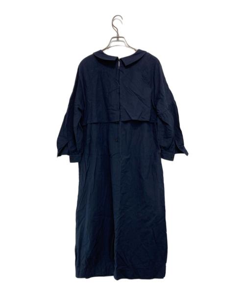 ASEEDONCLOUD（アシードンクラウド）ASEEDONCLOUD (アシードンクラウド) コットンシャツワンピース ネイビー サイズ:Mの古着・服飾アイテム