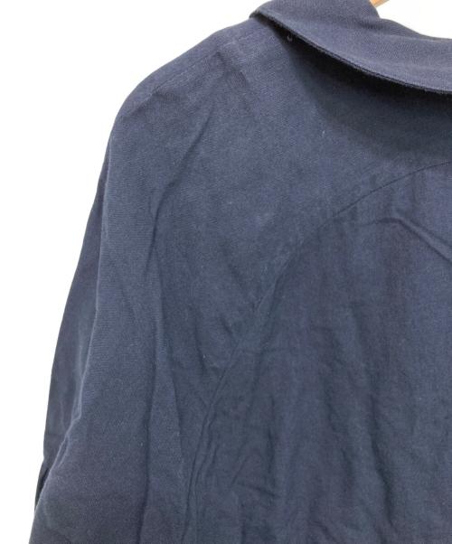 ASEEDONCLOUD（アシードンクラウド）ASEEDONCLOUD (アシードンクラウド) コットンシャツワンピース ネイビー サイズ:Mの古着・服飾アイテム