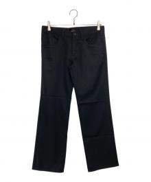 tricot COMME des GARCONS（トリココムデギャルソン）の古着「ウールパンツ TD-P001」｜ブラック