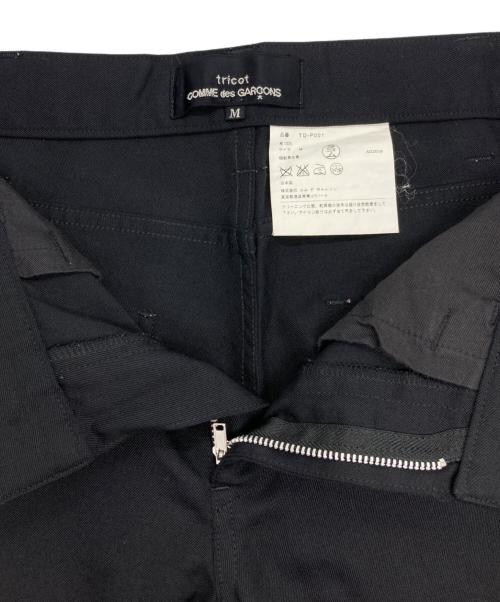 tricot COMME des GARCONS（トリココムデギャルソン）tricot COMME des GARCONS (トリココムデギャルソン) ウールパンツ TD-P001 ブラック サイズ:Mの古着・服飾アイテム