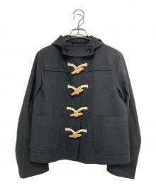 tricot COMME des GARCONS（トリココムデギャルソン）の古着「ショートダッフルコート」｜グレー