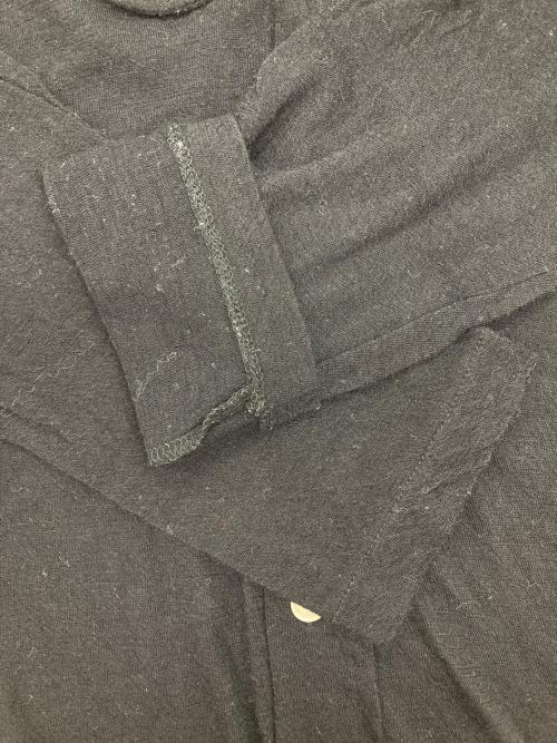 tricot COMME des GARCONS（トリココムデギャルソン）tricot COMME des GARCONS (トリココムデギャルソン) 丸襟ウールカーディガン ブラック サイズ:-の古着・服飾アイテム