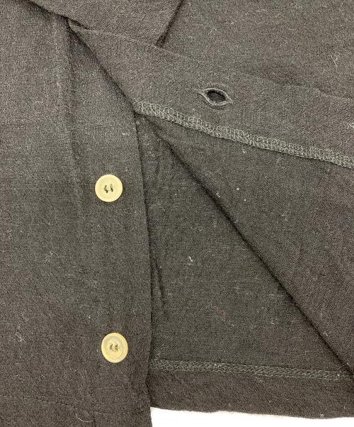 tricot COMME des GARCONS（トリココムデギャルソン）tricot COMME des GARCONS (トリココムデギャルソン) 丸襟ウールカーディガン ブラック サイズ:-の古着・服飾アイテム