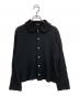 tricot COMME des GARCONS（トリココムデギャルソン）の古着「丸襟ウールカーディガン」｜ブラック