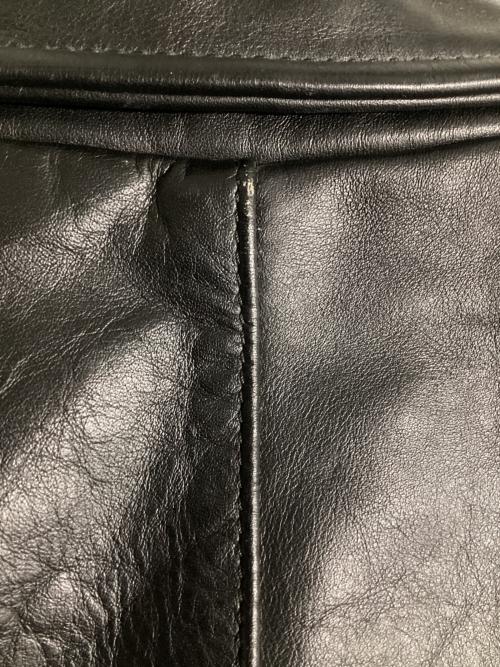 VANSON（バンソン）VANSON (バンソン) シングルライダースジャケット ブラック サイズ:40の古着・服飾アイテム