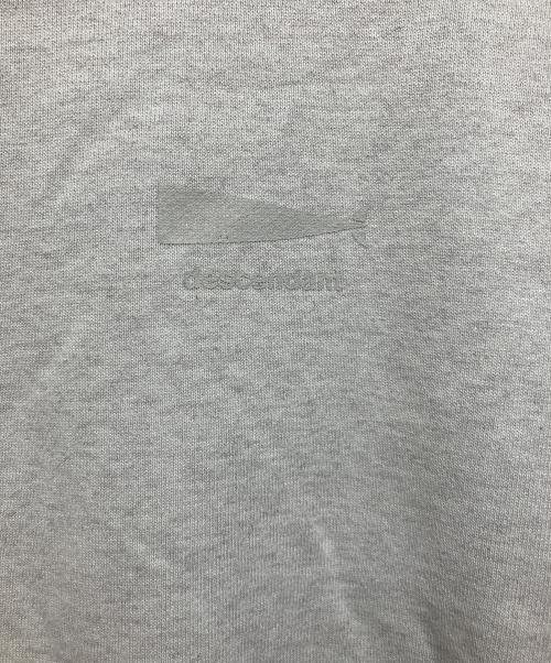 DESCENDANT（ディセンダント）DESCENDANT (ディセンダント) クルーネックスウェット スカイブルー サイズ:3の古着・服飾アイテム
