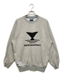 DESCENDANT（ディセンダント）の古着「FLUKE UP CREW NECK」｜グレー